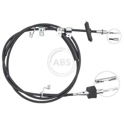 Envío Internacional Cable de accionamiento, freno de estacionamiento A.B.S. K19865